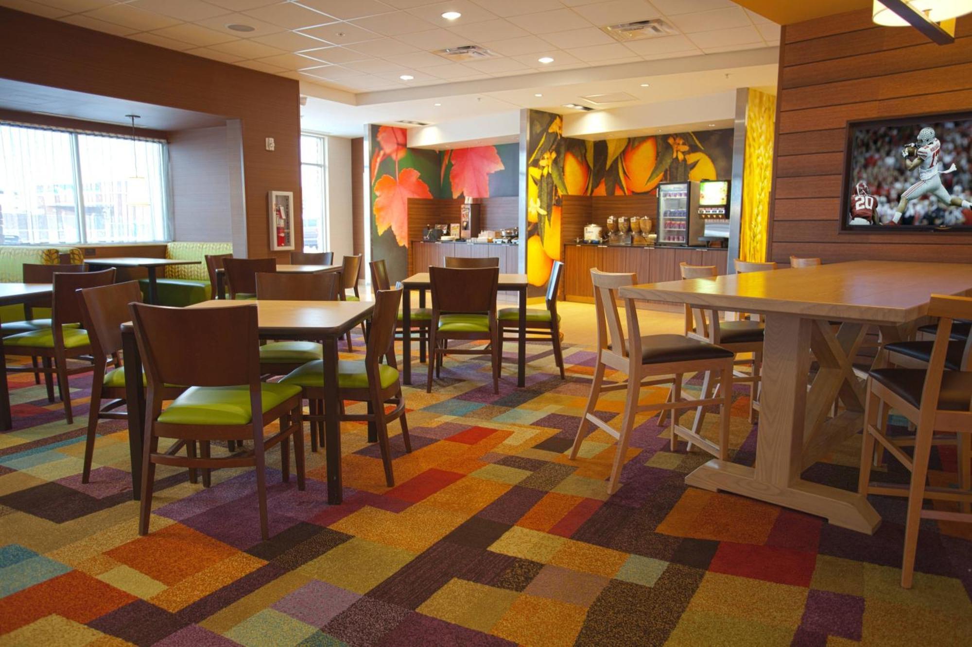 Fairfield Inn & Suites By Marriott Columbus Airport Buitenkant foto